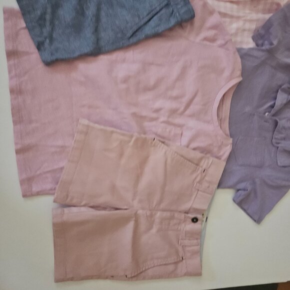 Janie and Jack Mini Boden 6 Boys Shirt Polo Shorts Summer Lot - Picture 2 of 3